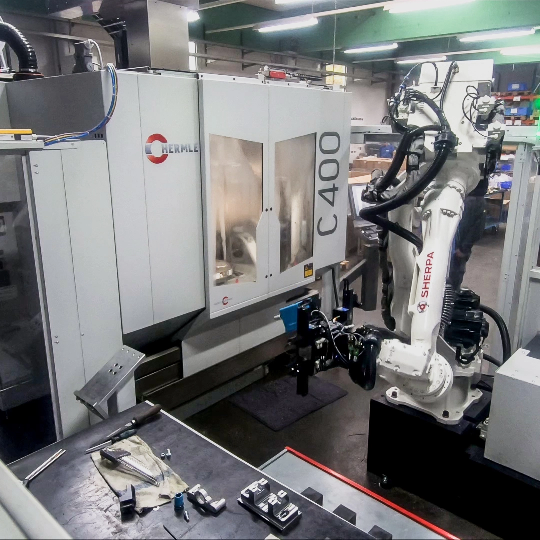 Hermle C400 Automatisieren