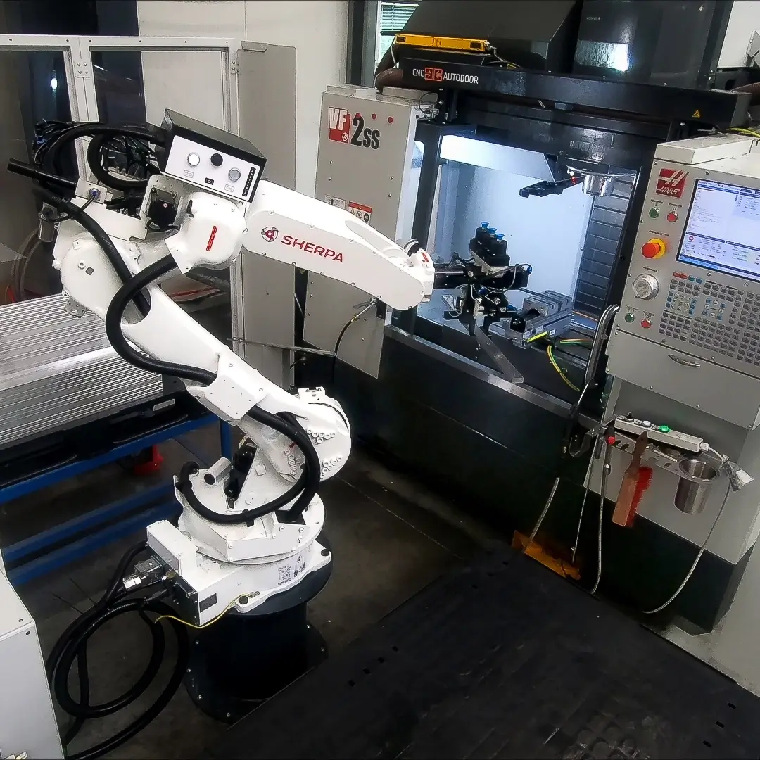 HAAS VF-2SS CNC Automation